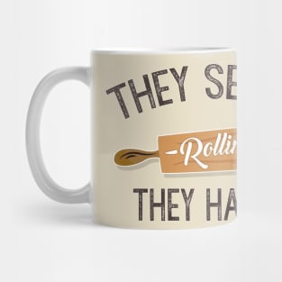 They See Me Rollin' - They Hatin' / Funny Chef Design Mug